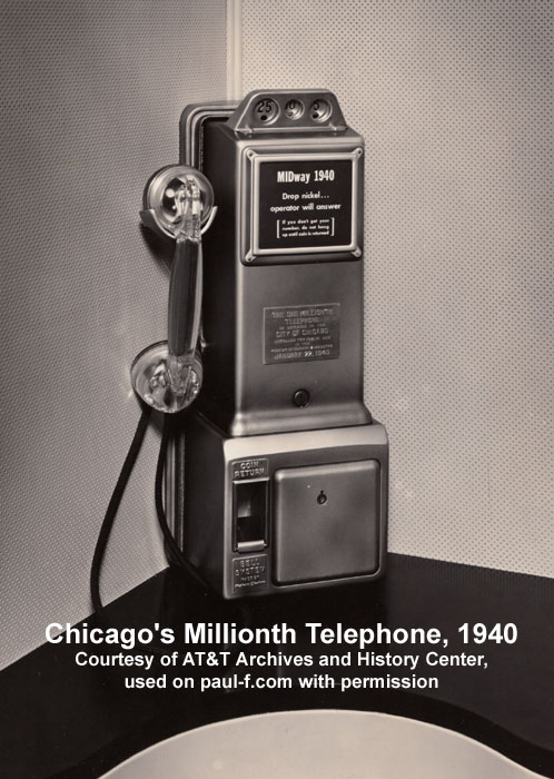 Chicago's
                Millionth Phone