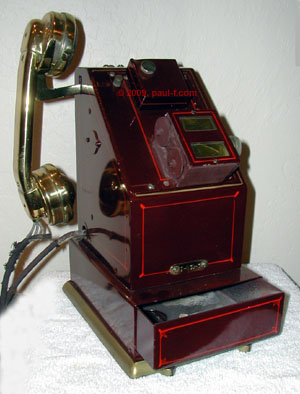 Stamping phone
          using WE 1001 handset