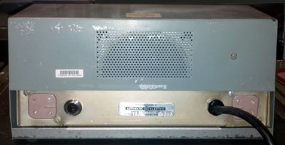 AE Electronic Secretary
                  Teletrainer, back