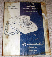 Handbook - New England Tel, 1970