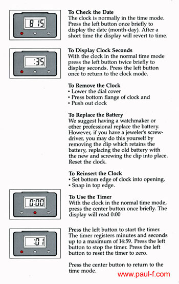 How to set the Showcase clock - 3