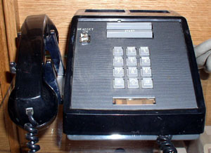 WE 2663 Card Dialer with headset
                  jack and control