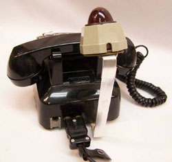 514 with attached lamp - back view