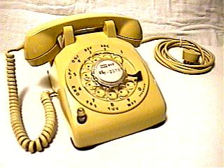 Vintage LONG BLACK Western Electric Telephone Spring Cord Phone 500 Princess 