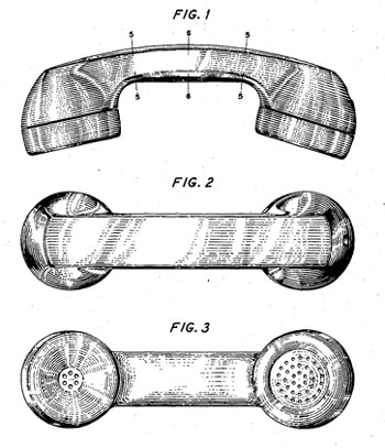 G Handset
                  Patent Drawing