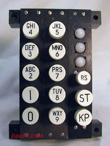 MF keypad example