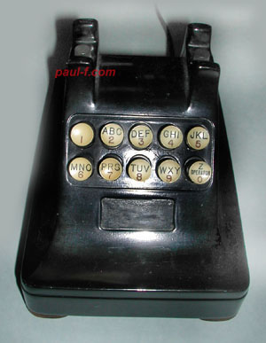 WE pushbutton trial set 1948