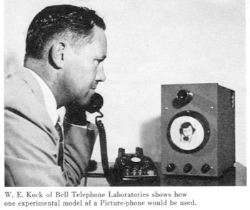 Picturephone concept 1956