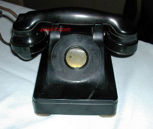 WE 302 prototype in Bakelite