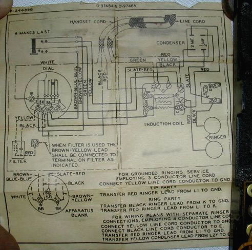 WE bakelite
                    prototype 302 schematic